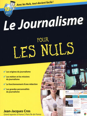 cover image of Le Journalisme Pour les Nuls